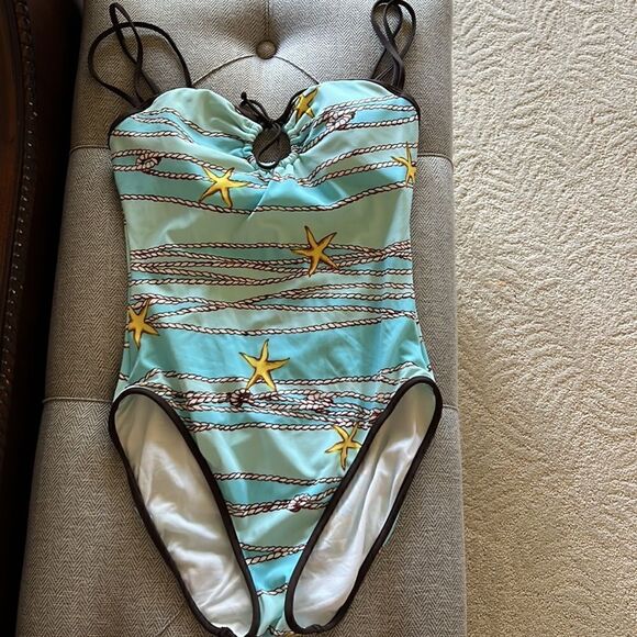 Vintage Classic Anne Cole One Piece Starfish Swimwear - Picture 9 of 14